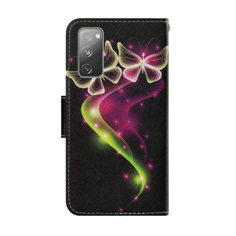 Housse Samsung Galaxy S20 Fe Papillons Magiques