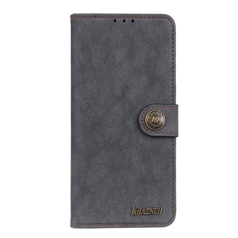 Housse Samsung Galaxy S20 Fe Simili Cuir Fendu Rétro Khazneh