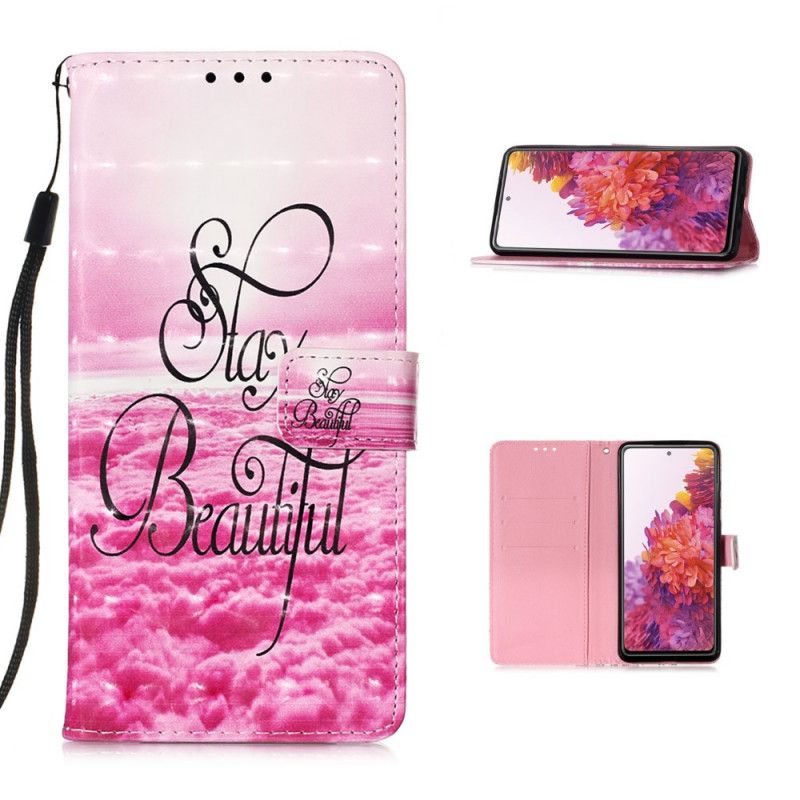 Housse Samsung Galaxy S20 Fe Stay Beautiful