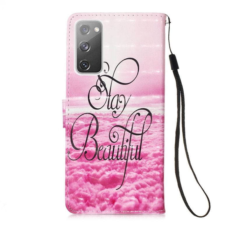 Housse Samsung Galaxy S20 Fe Stay Beautiful