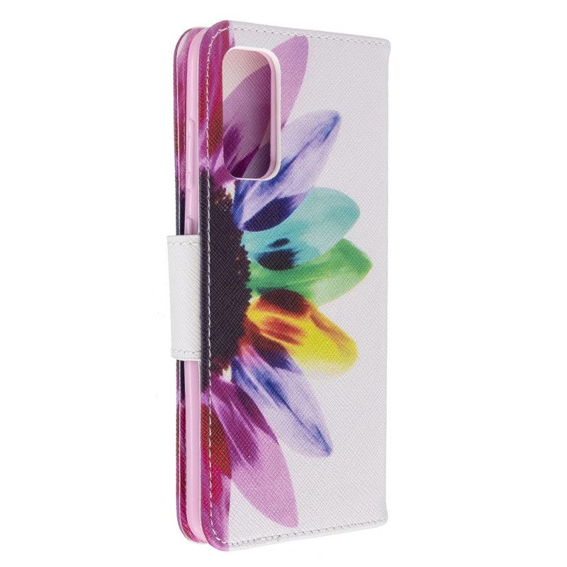 Housse Samsung Galaxy S20 Fleur Aquarelle