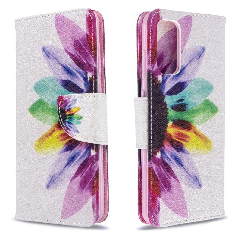 Housse Samsung Galaxy S20 Fleur Aquarelle