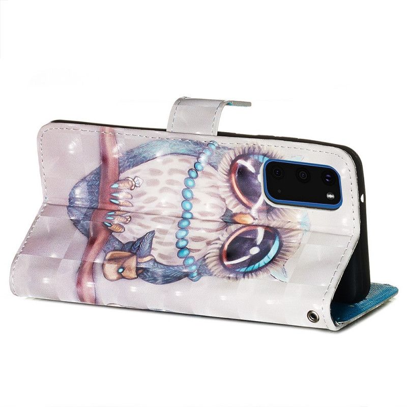 Housse Samsung Galaxy S20 Miss Hibou