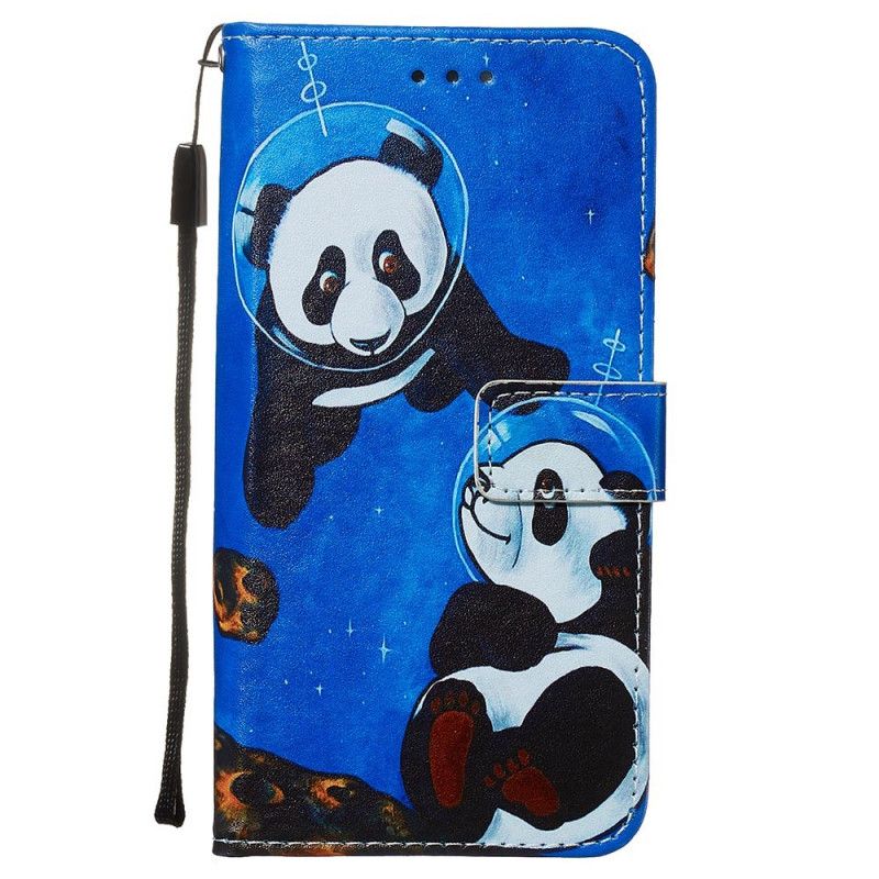 Housse Samsung Galaxy S20 Panda Cosmonautes