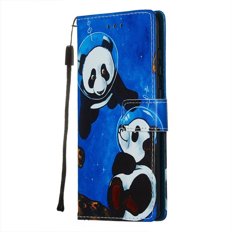 Housse Samsung Galaxy S20 Panda Cosmonautes