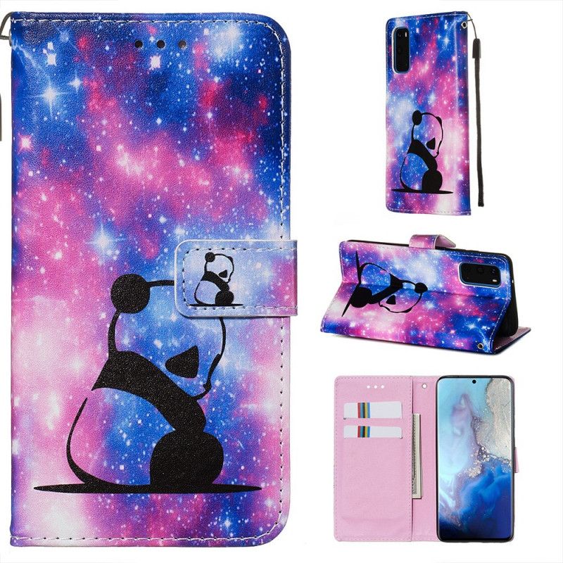 Housse Samsung Galaxy S20 Panda Galaxie