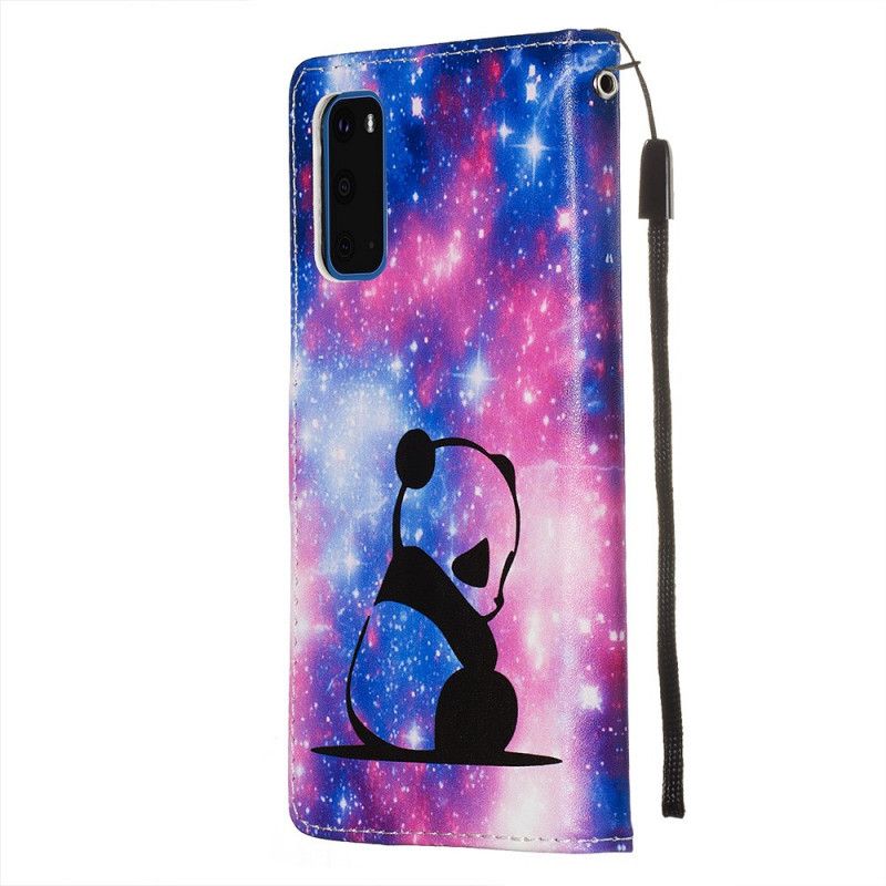 Housse Samsung Galaxy S20 Panda Galaxie