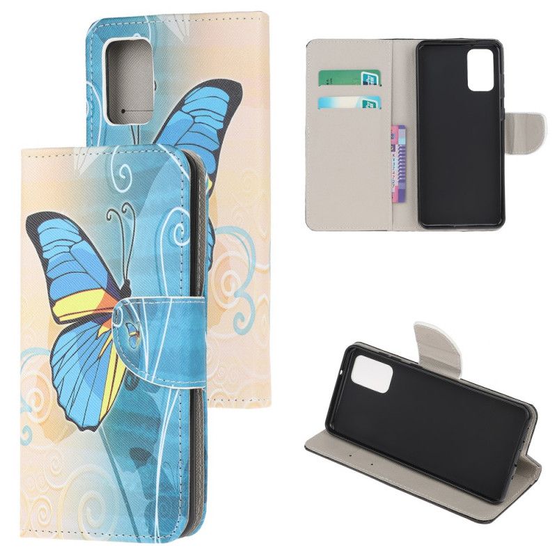 Housse Samsung Galaxy S20 Papillon Royal