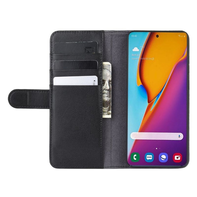 Étui Housse Samsung Galaxy S20 Plus / S20 Plus 5g Cuir Fendu