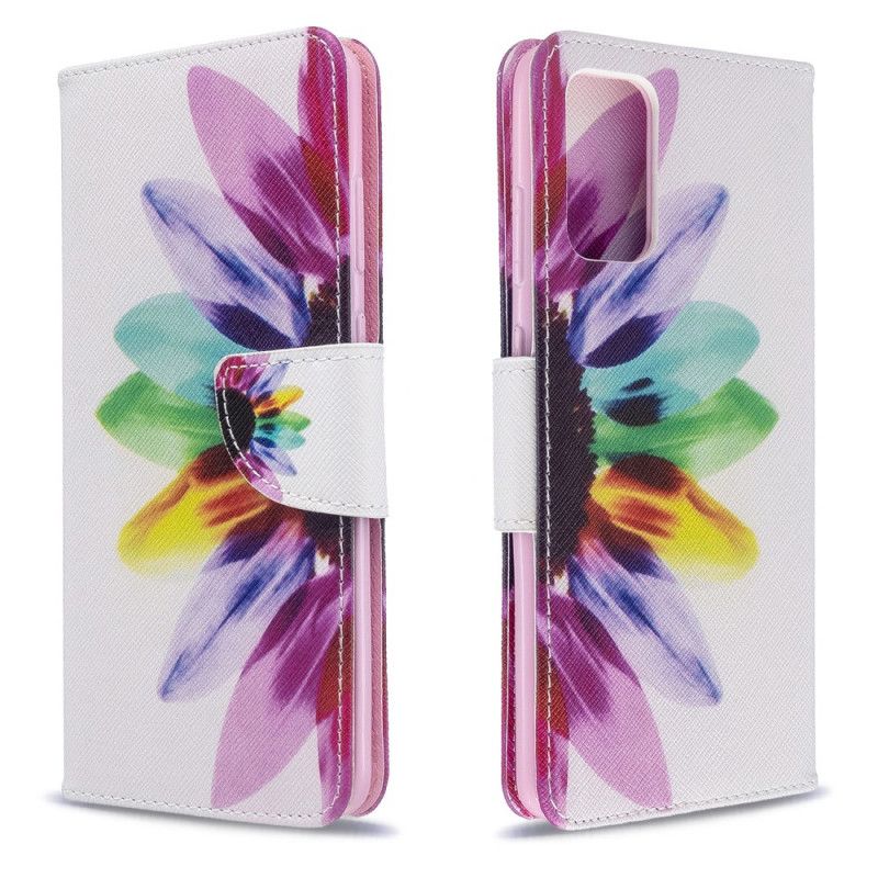 Housse Samsung Galaxy S20 Plus / S20 Plus 5g Fleur Aquarelle