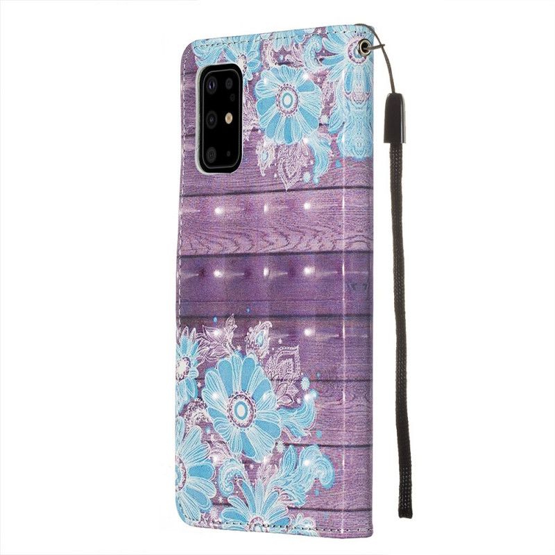 Housse Samsung Galaxy S20 Plus / S20 Plus 5g Fleurs Bleues