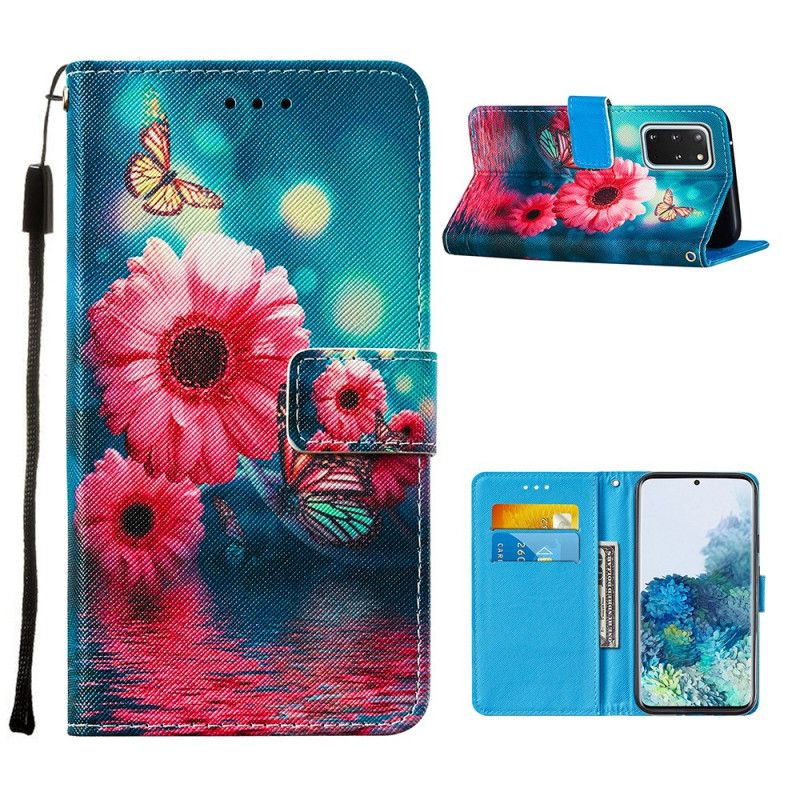 Housse Samsung Galaxy S20 Plus / S20 Plus 5g Florale Et Papillons