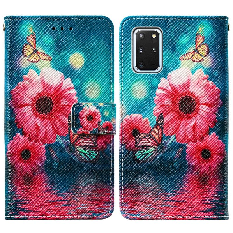 Housse Samsung Galaxy S20 Plus / S20 Plus 5g Florale Et Papillons