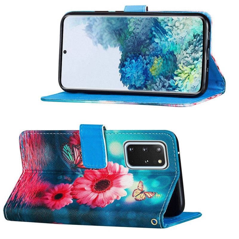 Housse Samsung Galaxy S20 Plus / S20 Plus 5g Florale Et Papillons