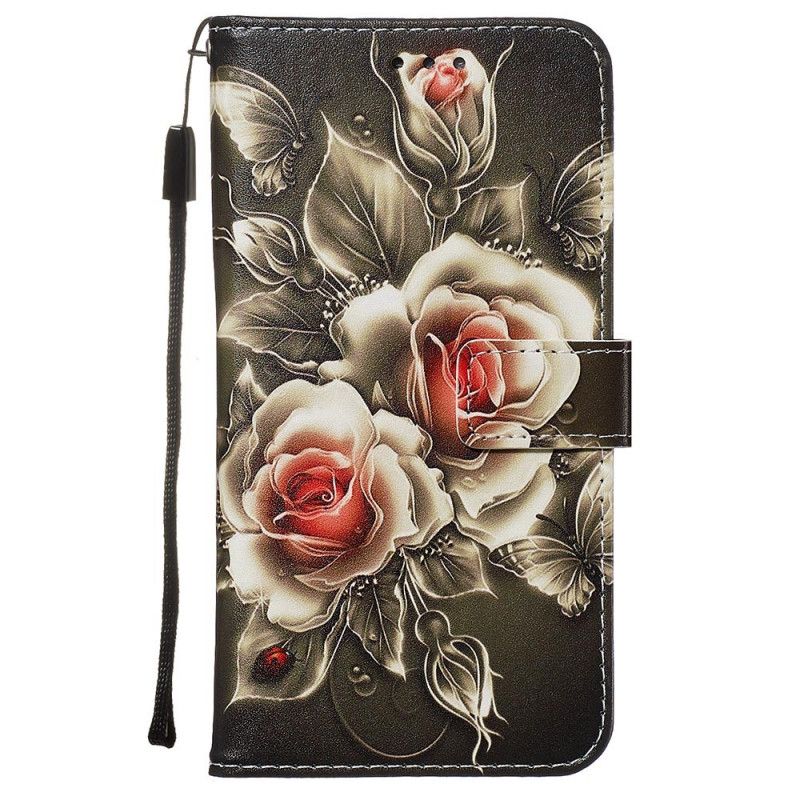 Housse Samsung Galaxy S20 Plus / S20 Plus 5g Roses Dorées