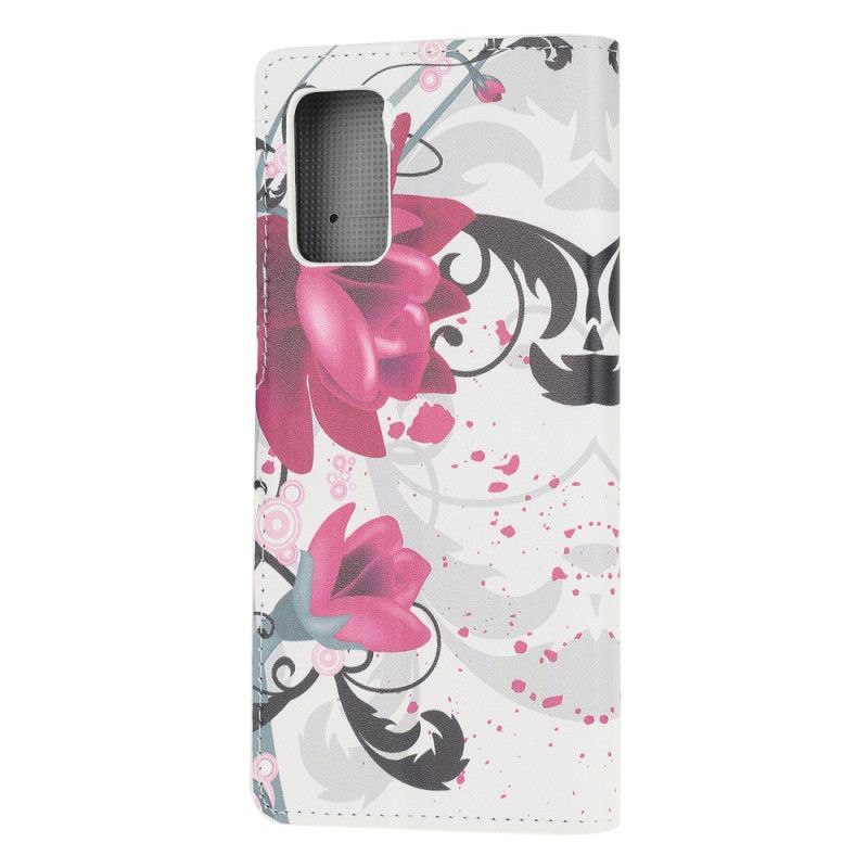 Housse Samsung Galaxy S20 Plus / S20 Plus 5g Tropical Flowers