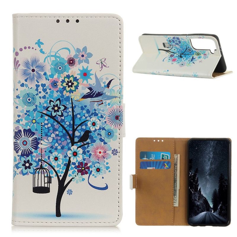 Housse Samsung Galaxy S21 5g Arbre Fleuri