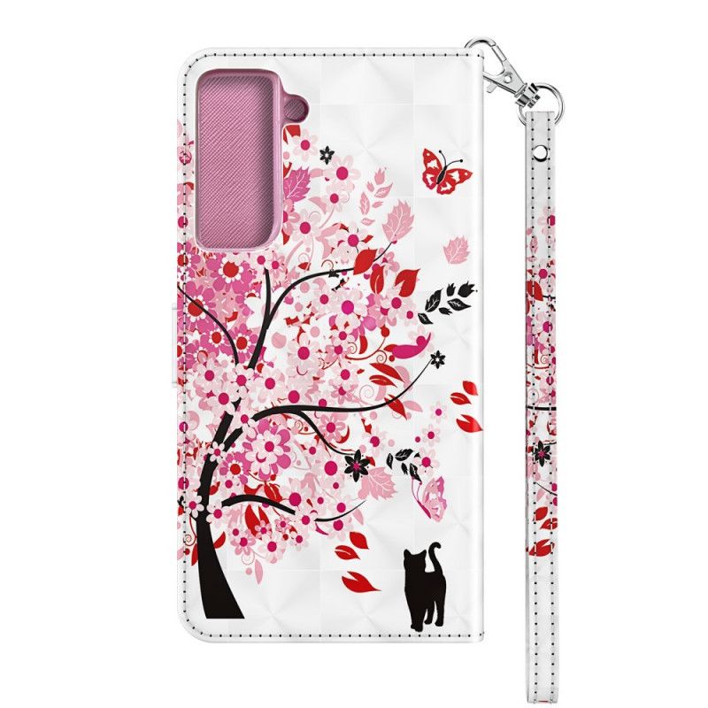 Housse Samsung Galaxy S21 5g Arbre Rose