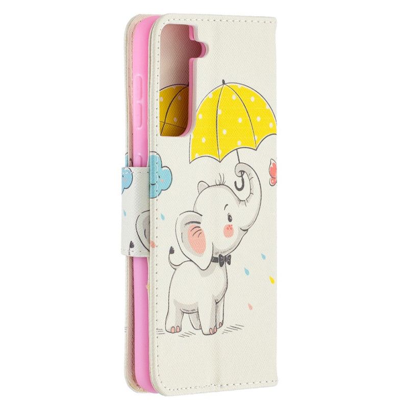 Housse Samsung Galaxy S21 5g Bébé Éléphant