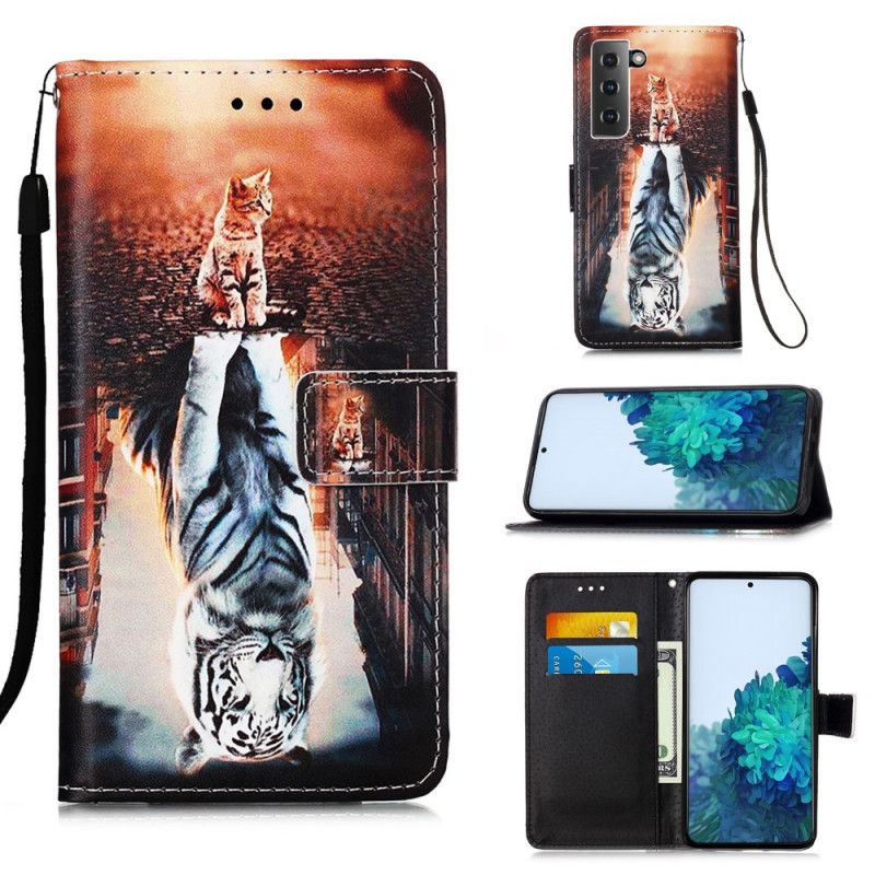 Housse Samsung Galaxy S21 5g Chaton