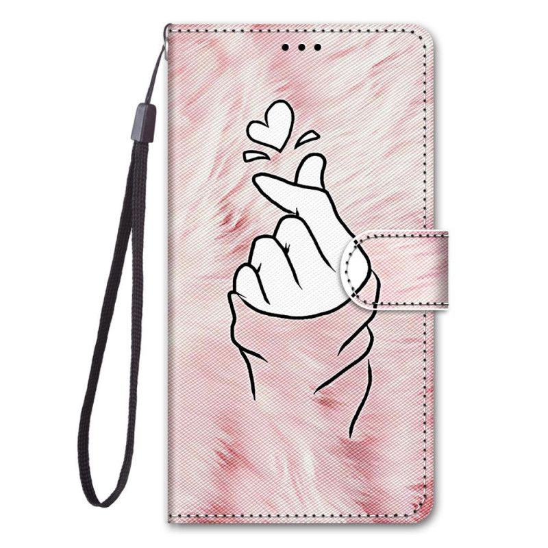 Housse Samsung Galaxy S21 5g Finger Heart