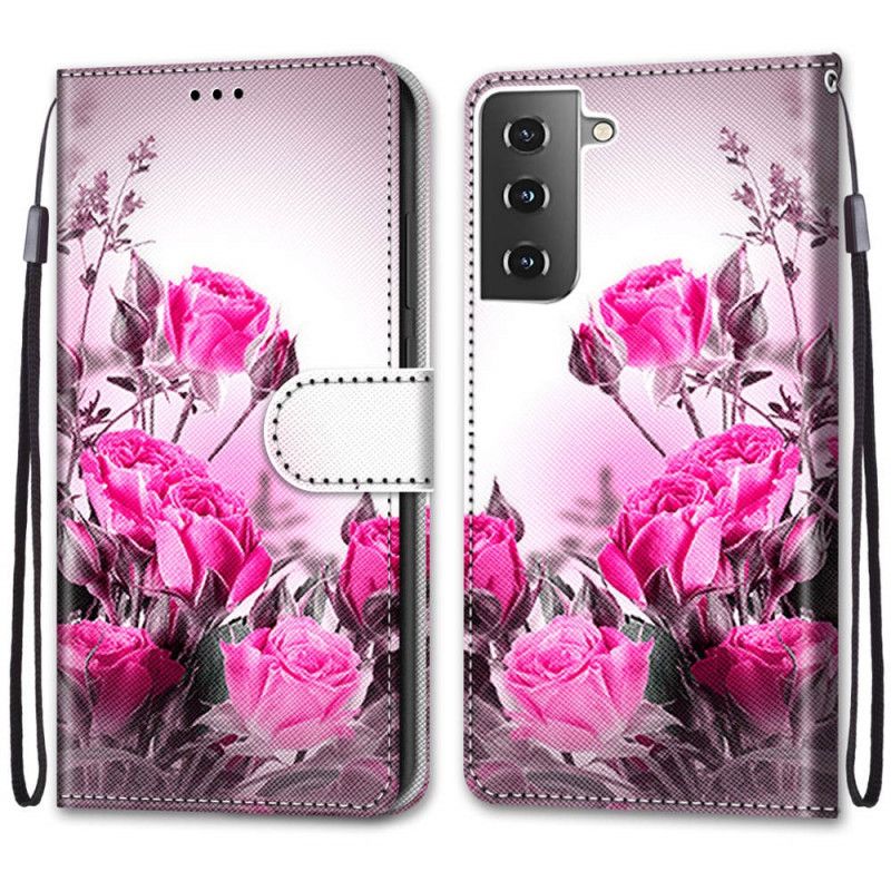 Housse Samsung Galaxy S21 5g Fleurs Magiques