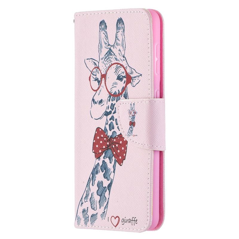 Étui Housse Samsung Galaxy S21 5g Girafe Intello