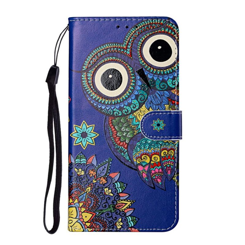 Housse Samsung Galaxy S21 5g Hibou En Mandala