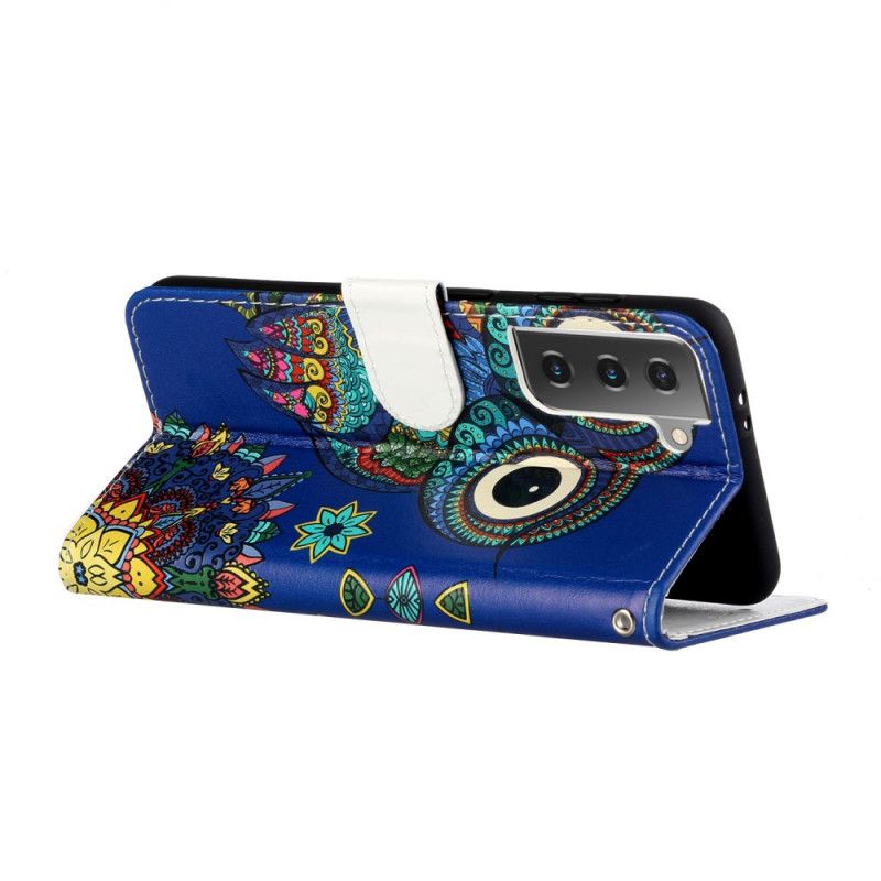 Housse Samsung Galaxy S21 5g Hibou En Mandala