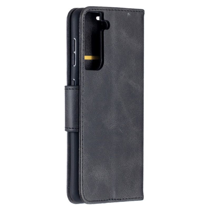 Housse Samsung Galaxy S21 5g Lisse Rabat Oblique