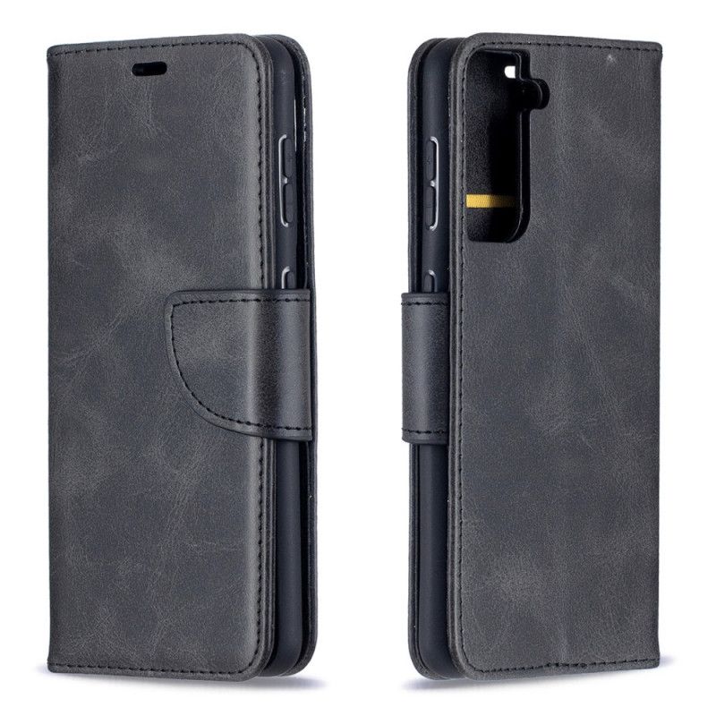Housse Samsung Galaxy S21 5g Lisse Rabat Oblique