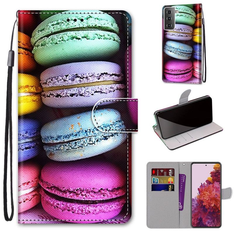 Housse Samsung Galaxy S21 5g Macarons