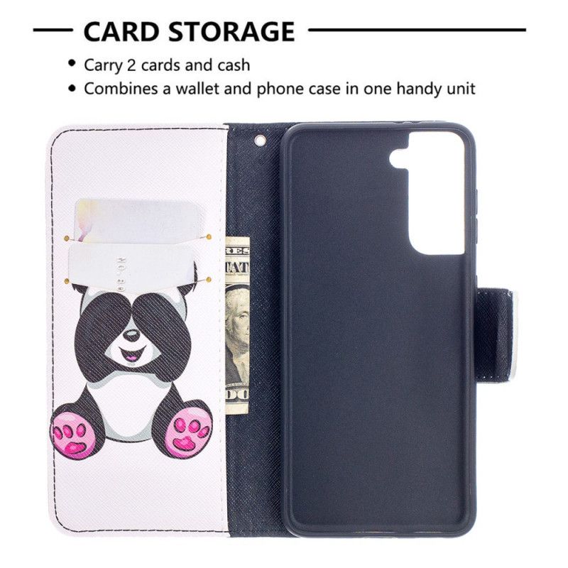 Housse Samsung Galaxy S21 5g Panda Fun