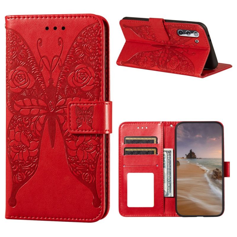 Housse Samsung Galaxy S21 5g Papillon Motif En Fleurs