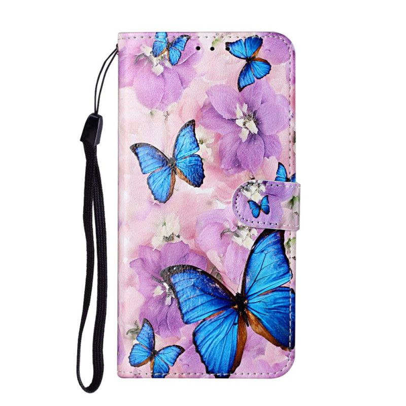 Housse Samsung Galaxy S21 5g Papillons Floraux