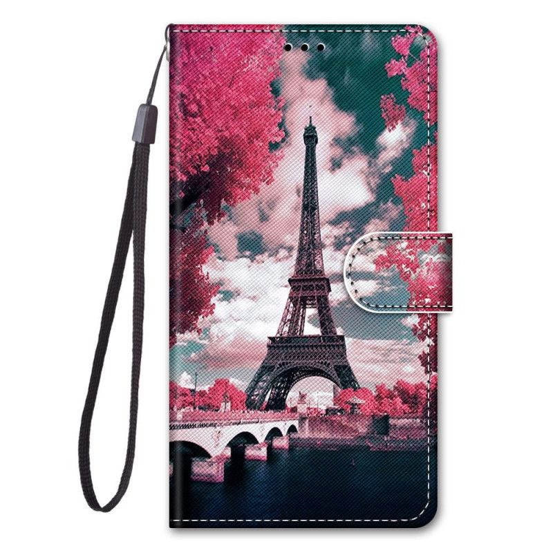 Étui Housse Samsung Galaxy S21 5g Paris En Fleurs