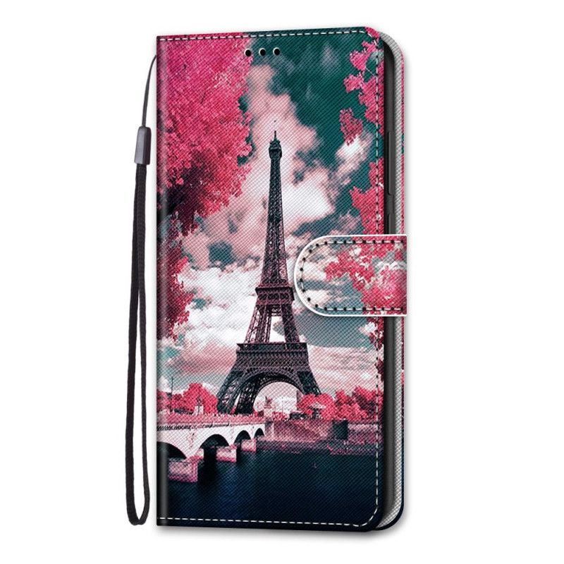 Étui Housse Samsung Galaxy S21 5g Paris En Fleurs