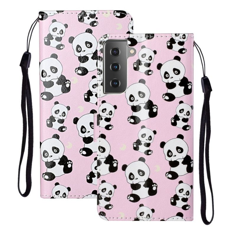 Housse Samsung Galaxy S21 5g Que Des Pandas