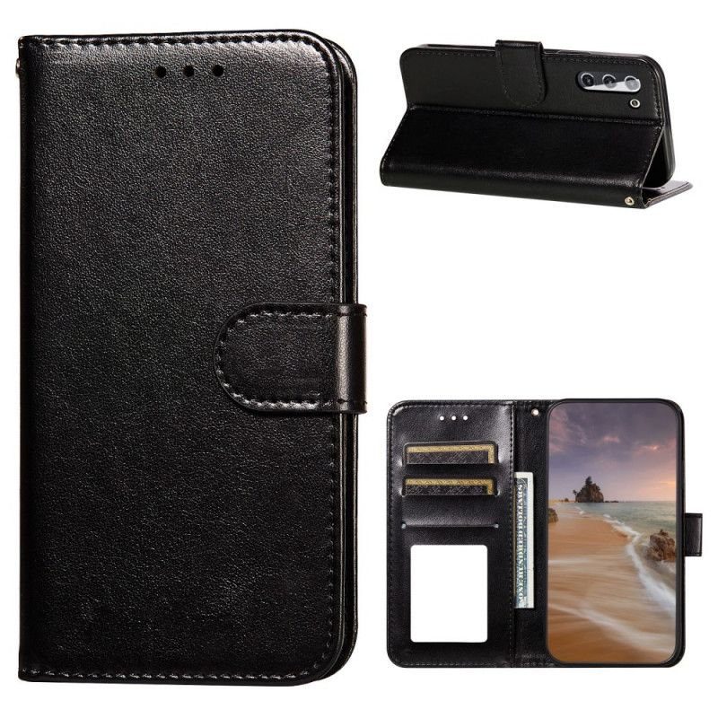 Housse Samsung Galaxy S21 5g Style Cuir Fermoir Réversible