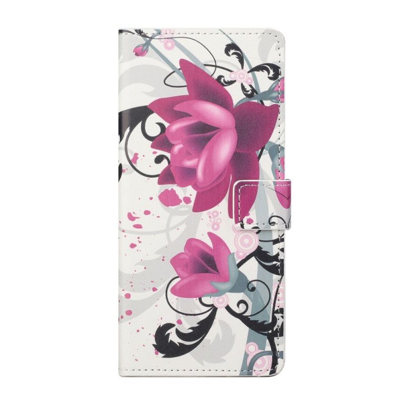 Housse Samsung Galaxy S21 5g Tropical Flowers