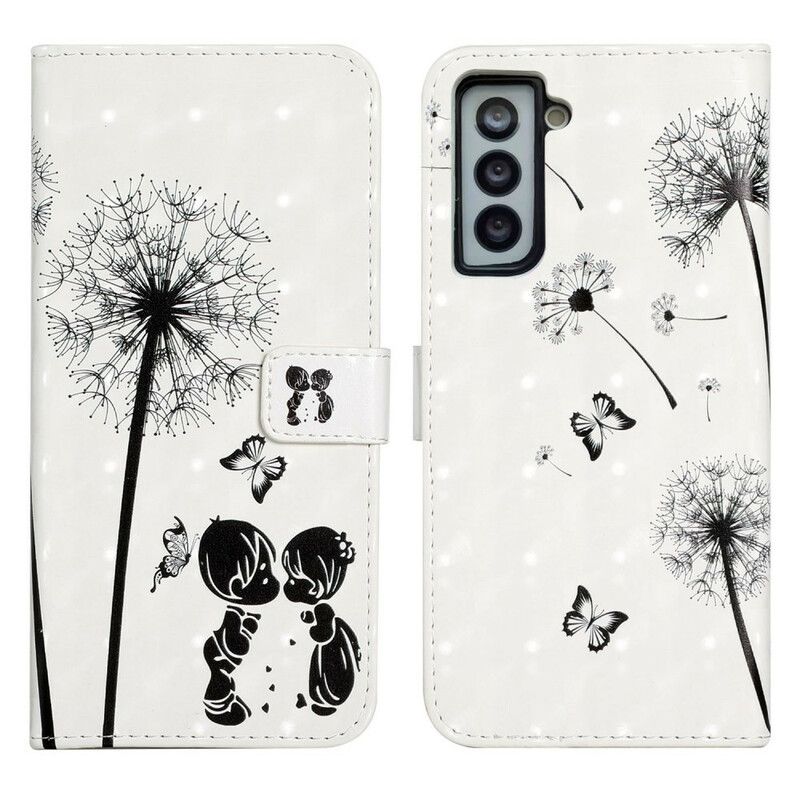 Housse Samsung Galaxy S21 FE Baby Love Pissenlit