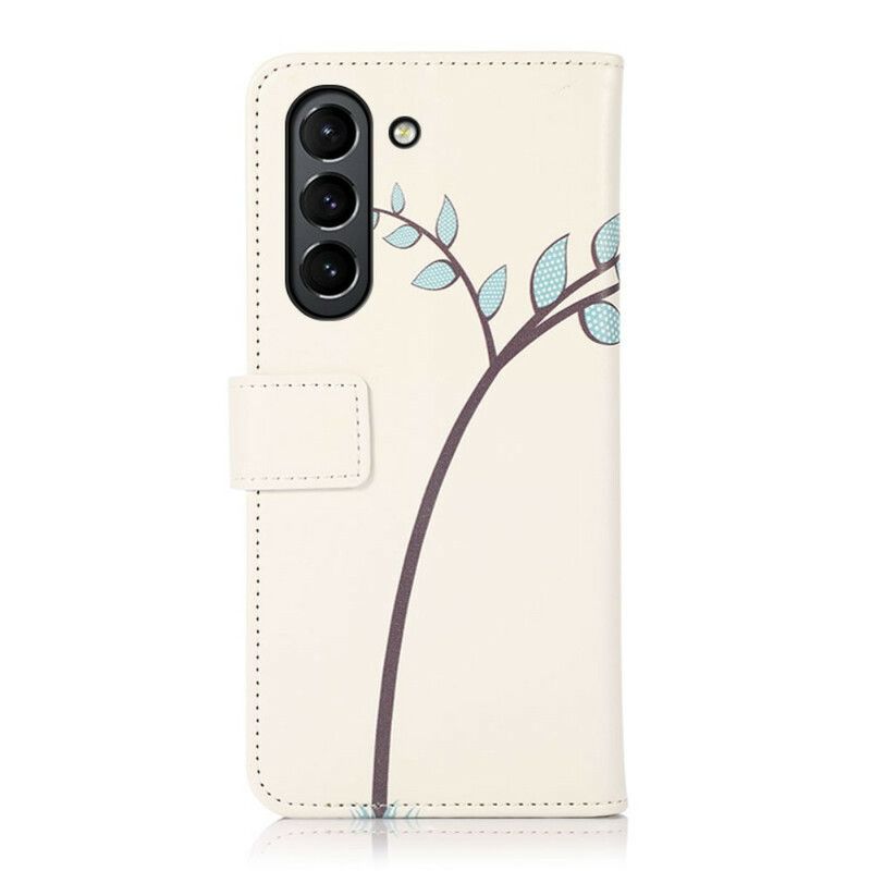 Housse Samsung Galaxy S21 FE Couple De Hiboux Sur L'arbre