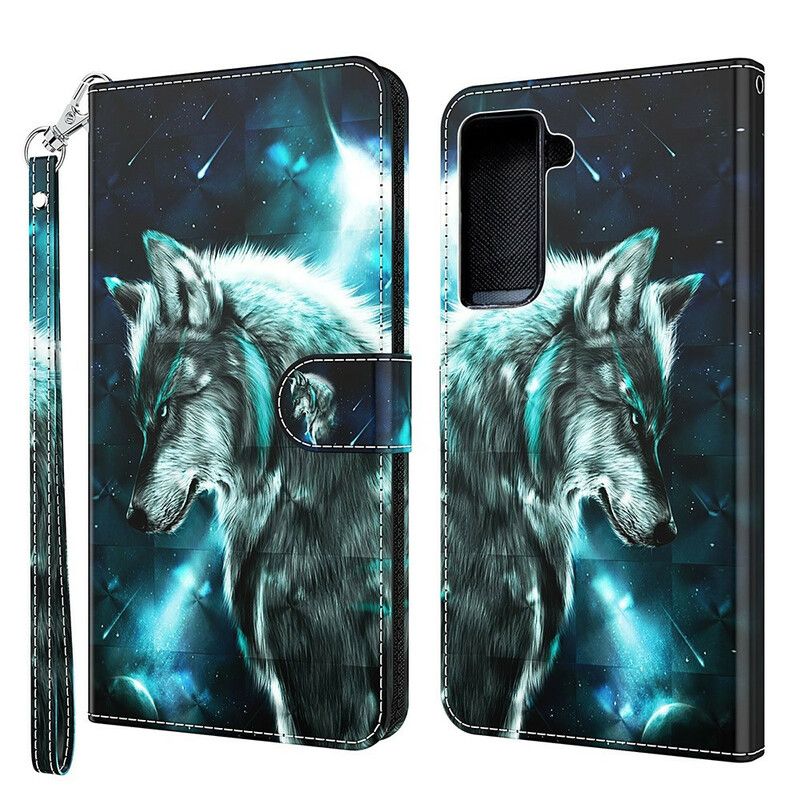 Housse Samsung Galaxy S21 FE Loup Majestueux