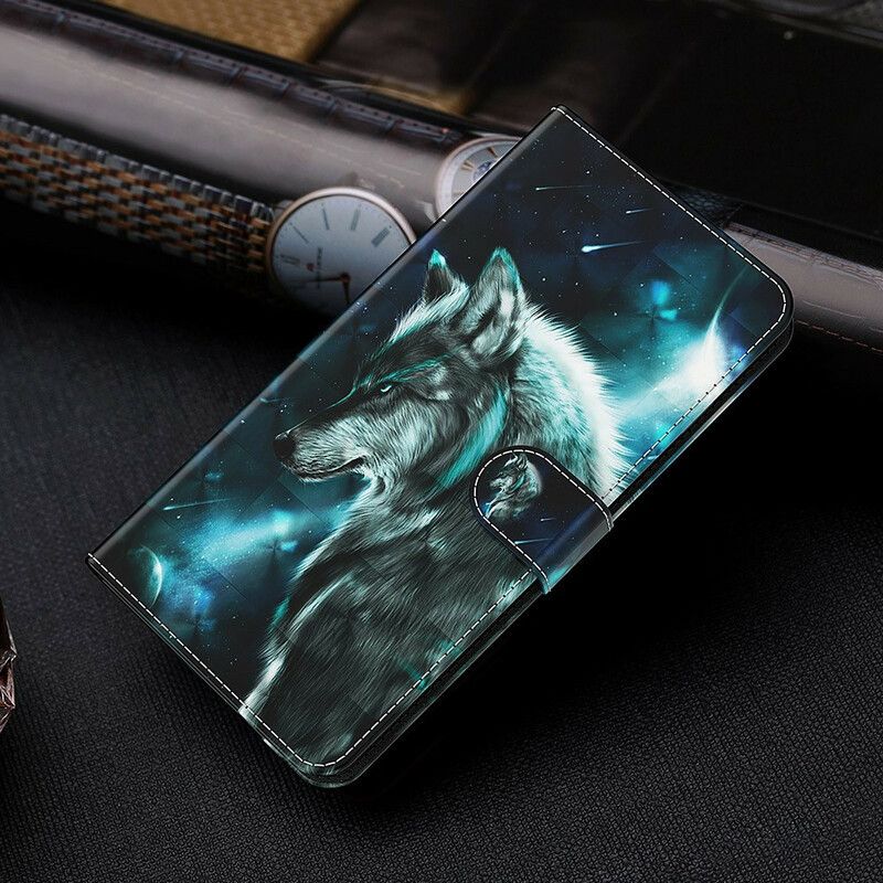 Housse Samsung Galaxy S21 FE Loup Majestueux