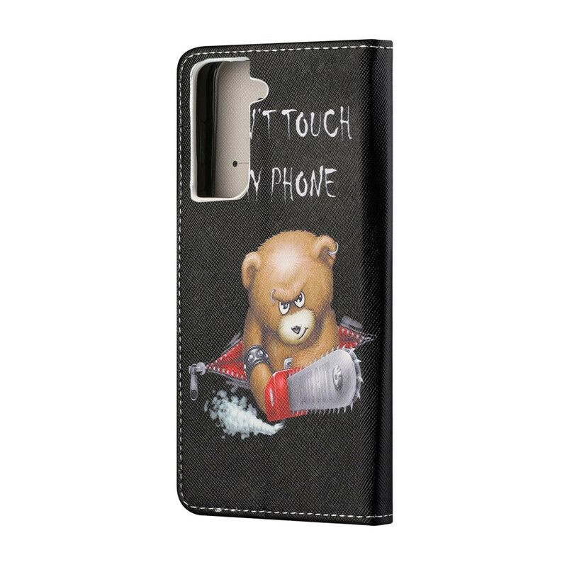 Housse Samsung Galaxy S21 FE Ours Dangereux