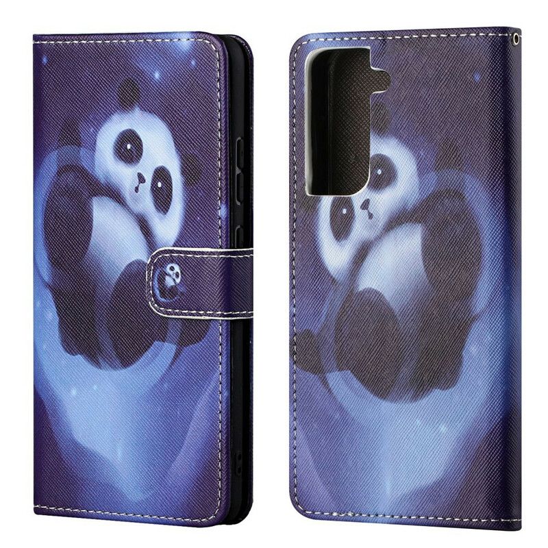 Housse Samsung Galaxy S21 FE Panda Space