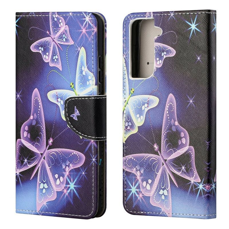 Housse Samsung Galaxy S21 FE Papillons