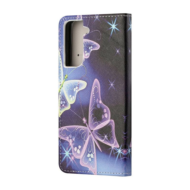 Housse Samsung Galaxy S21 FE Papillons