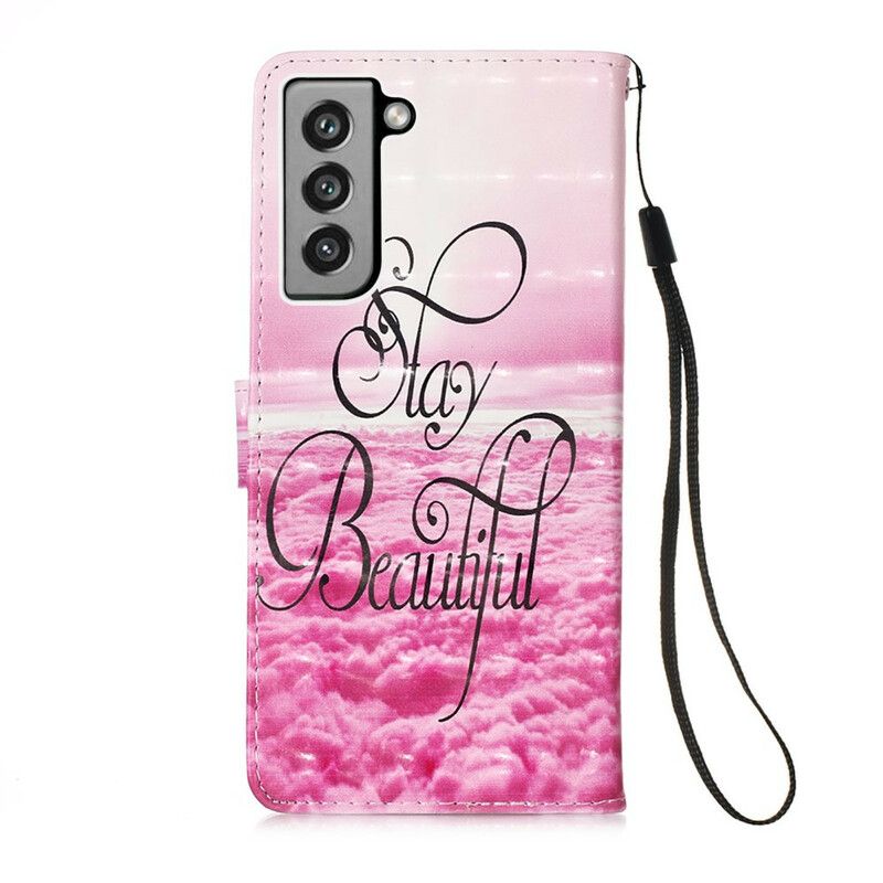 Housse Samsung Galaxy S21 FE Stay Beautiful