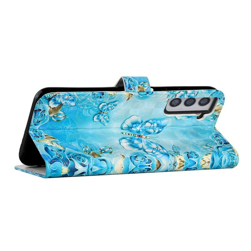 Housse Samsung Galaxy S21 FE Vol De Papillons